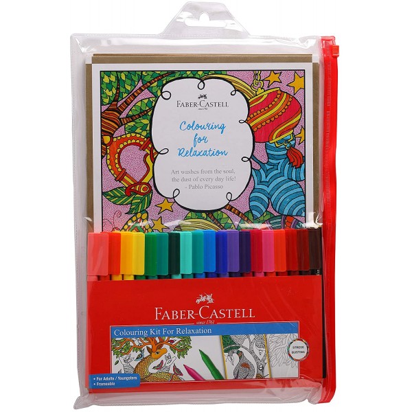 Faber-Castell Coloring for Relaxation Kit 