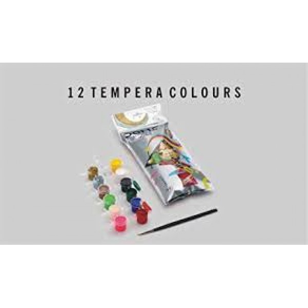 DOMS 12 SHADES TEMPRA COLOUR (Pack of 5)
