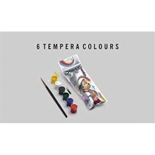 DOMS 6 SHADES TEMPRA COLOUR (Pack of 10)