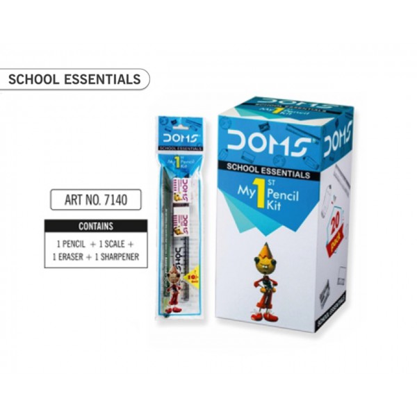 DOMS MY 1ST PENCIL KIT (PACK OF 10)