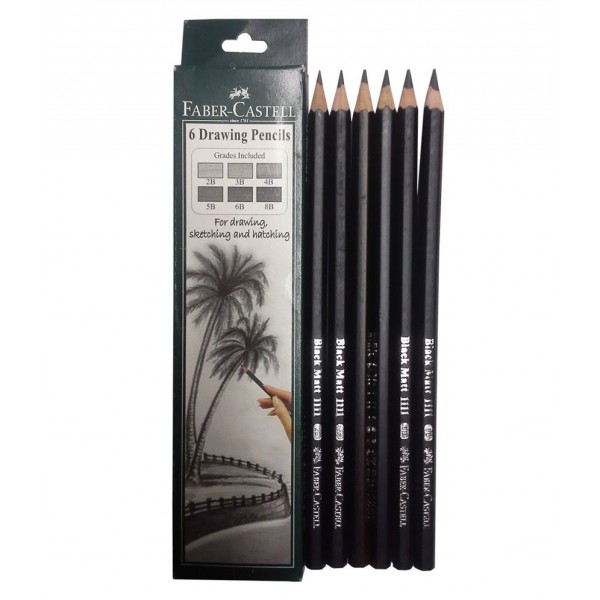  FABER CASTELL DRAWING PENCILS SET (PACK F 2)