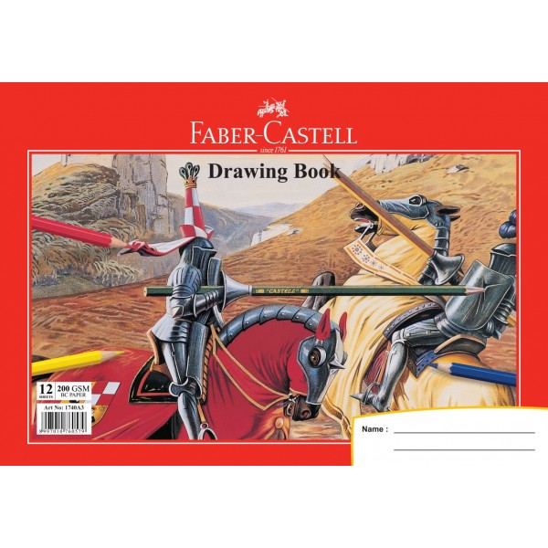 FABER CASTELL A3 DRAWING BOOK PACK OF 2