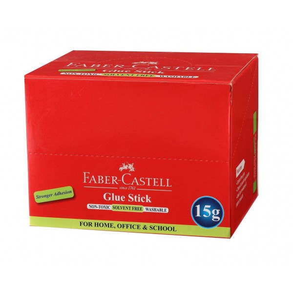  FABER CASTELL GLUE STICK 15GM PACK OF 5