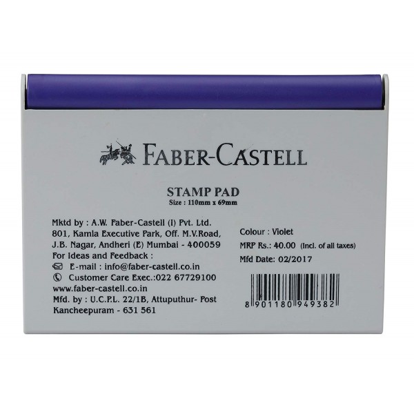 FABER CASTELL STAMP PAD BIG (PACK OF 2)
