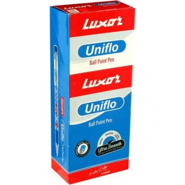 Luxor UNIFLO Blue Ball Pen  (Pack of 20)
