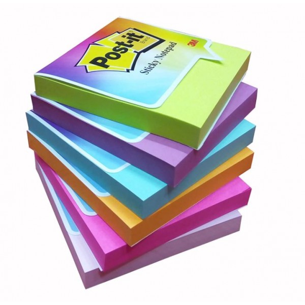 3M Post-It Sticky Notes Notepad (6 Pads)