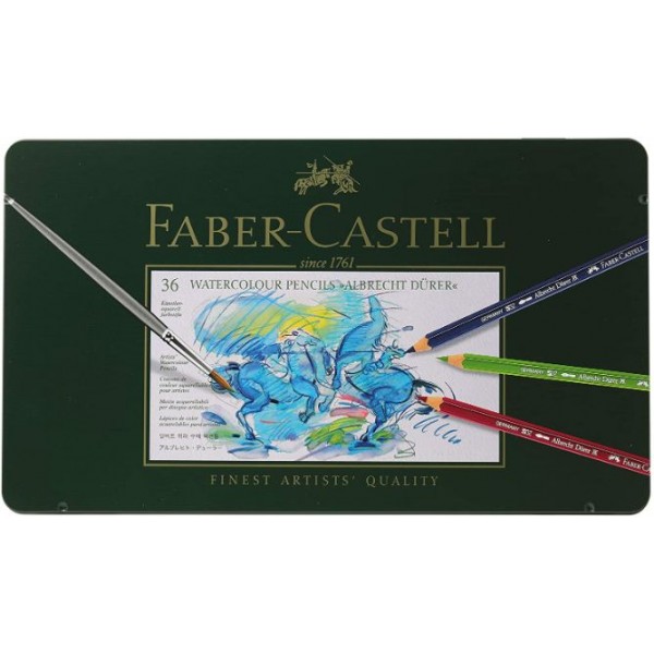 Faber Castell Albrecht Durer Watercolor Pencil Set - Pack of 36