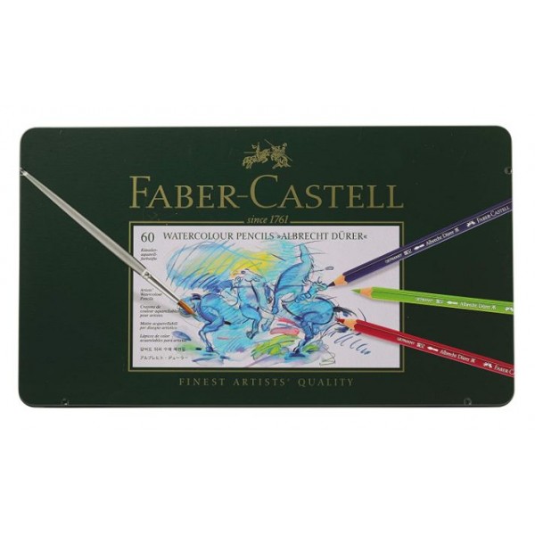 Faber Castell Albrecht Durer Watercolor Pencil Set - Pack of 60