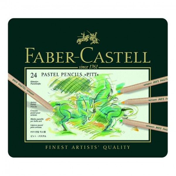 Faber Castell Pitt Pastel Pencil Set - Pack of 24