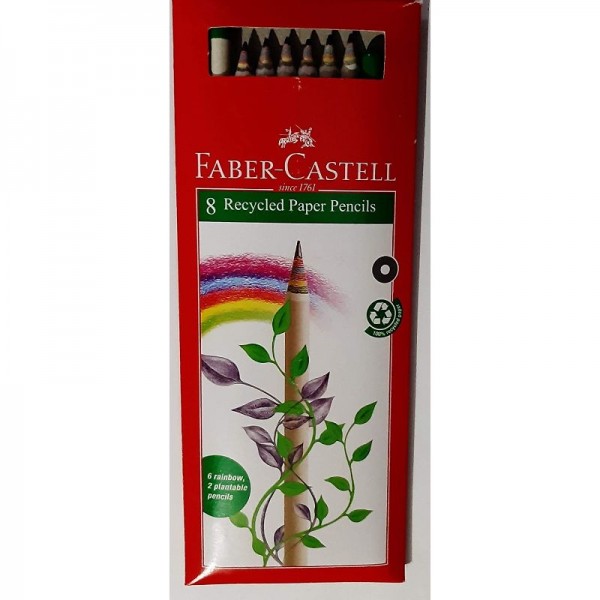 Faber-Castell 8 Recycled Paper Pencil