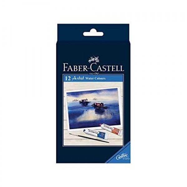 Faber-Castell Artist Water Color - Pack of 12 (Assorted)