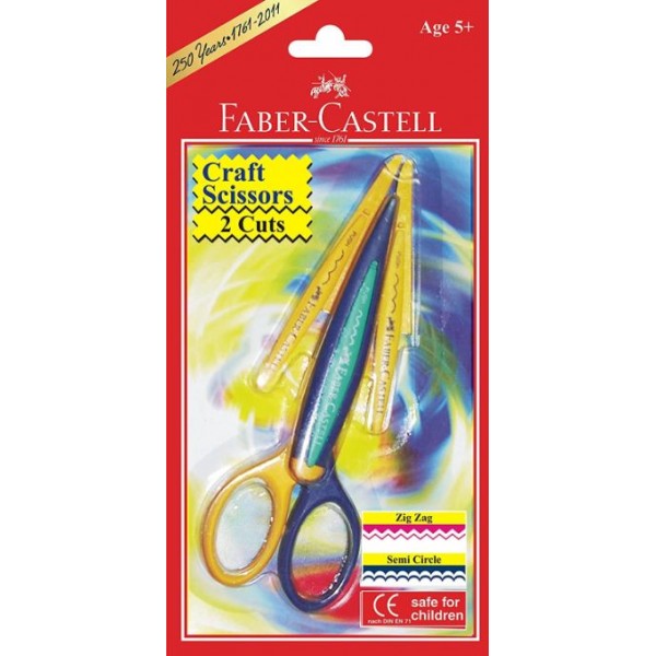 Faber-Castell Craft Scissor - Pack of 2