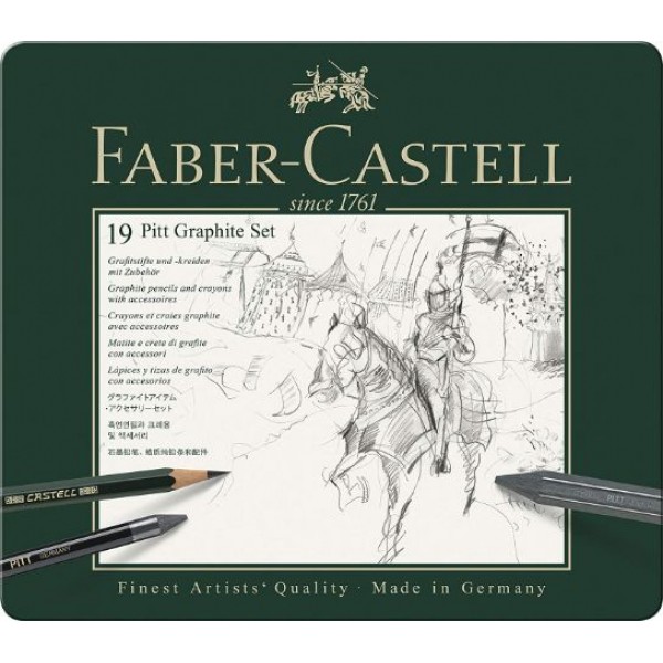 Faber-Castell Pitt Graphite Set - Pack of 19