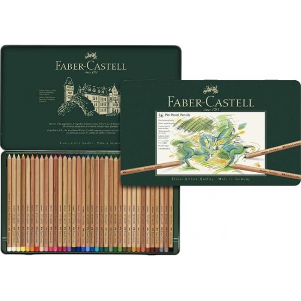 Faber-Castell Pitt Pastel Pencils Set - Pack of 36