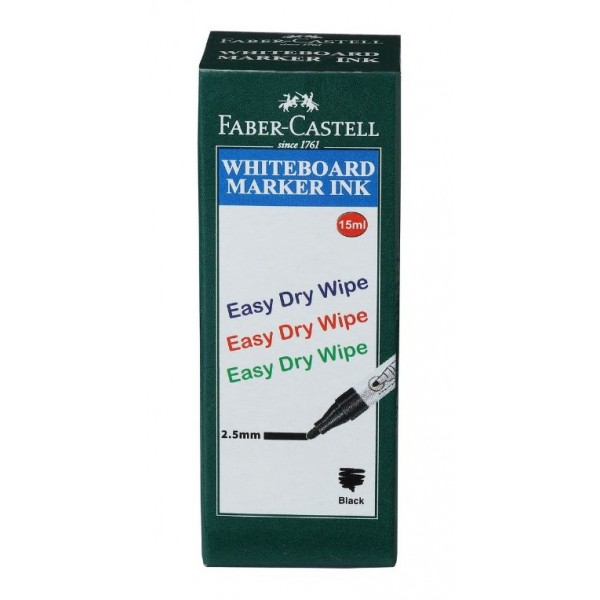 Faber-Castell Whiteboard Marker Refill Ink - 15ml (Black)