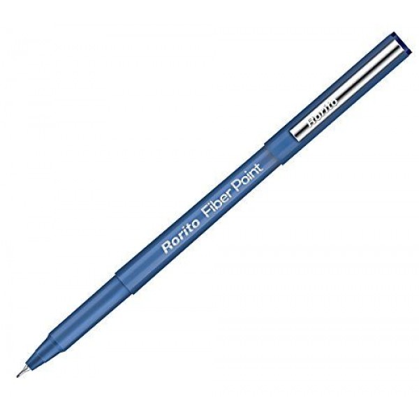 Rorito Fiber Point Blue Pilot Pen Pack of 20