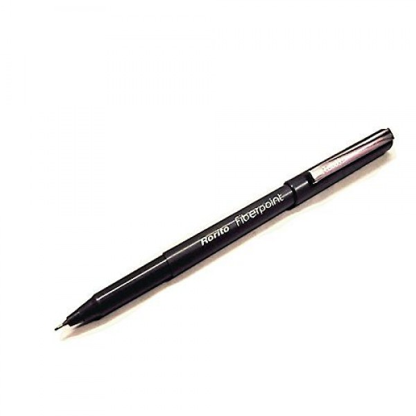 Rorito Fiberpoint Black Pilot Pen Pack of - 20