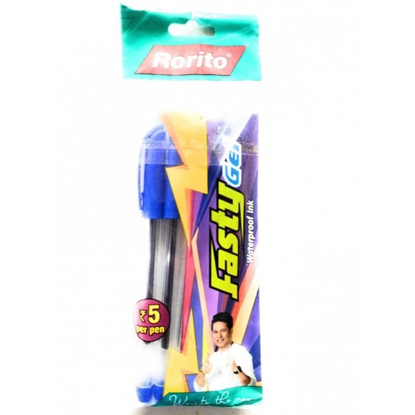 Rorito Pens Blue gel pen fasty gel pen Pack of 30 pens