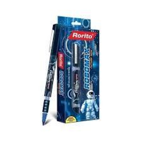 Rorito Robomax Pen Future Now For Robot Fans (Pack Of 5) (Black)