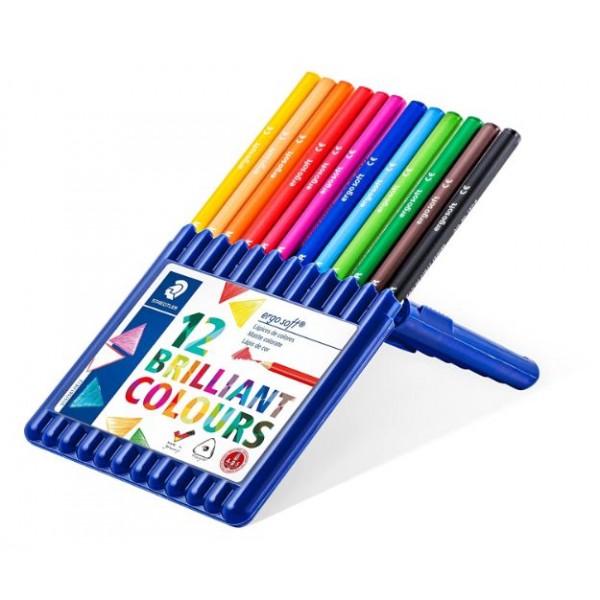 Staedtler Ergosoft Colored Pencils - Set Of 12, Multicolor