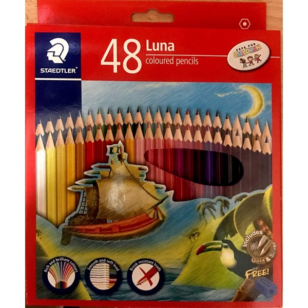 Staedtler Luna Coloured Pencil Set - Pack of 48