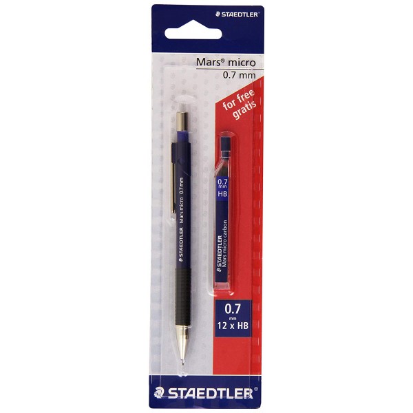 Staedtler Mars Micro 775 0.7mm Mechanical Pencil with 1 Lead Tube