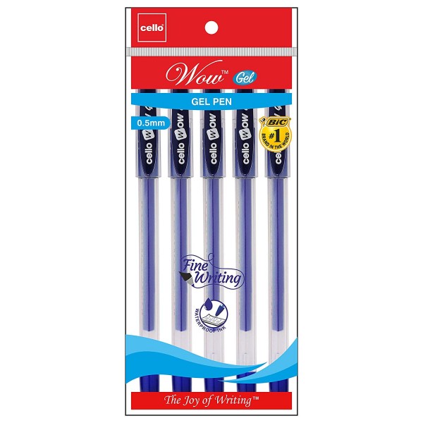 CELLO WOW GEL PEN (PACK OF 20)