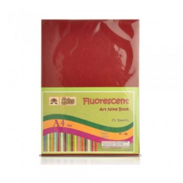 LOTUS FLUORESCENT PAPER A4 SIZE MIX COLOUR- PACK OF 50 SHEETS