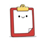 cartoon-clipboard-with-blank-paper-smiling-face-illustration-design_1201302-194