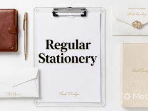 Regular Stationery