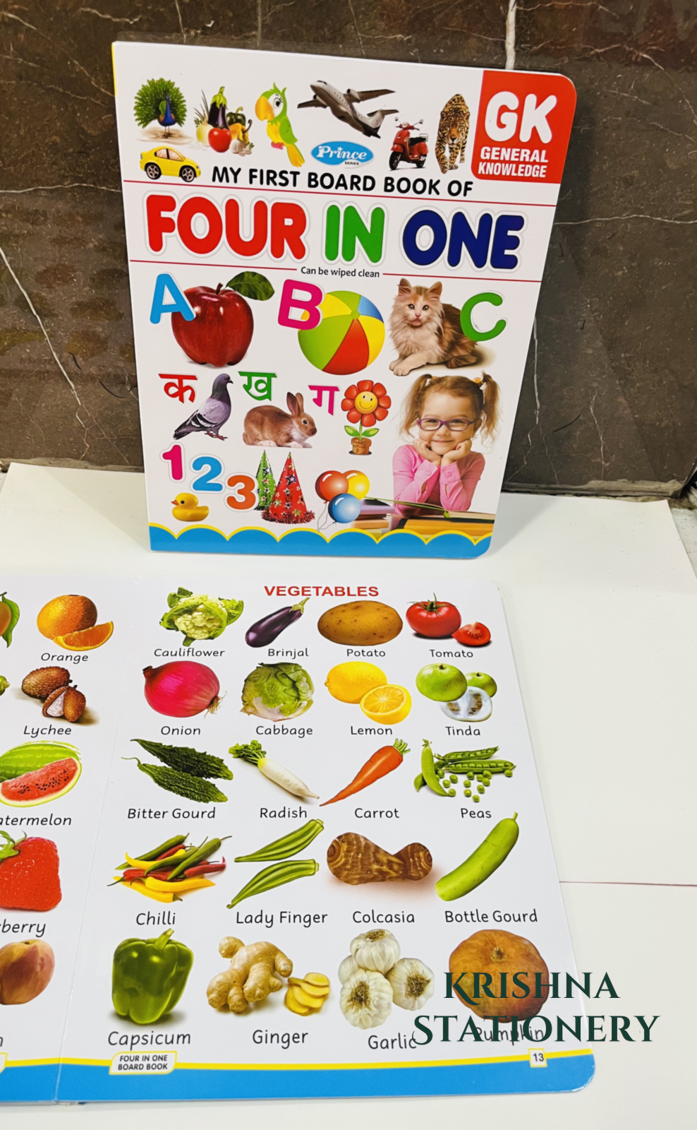 Four In One Hard Board Book