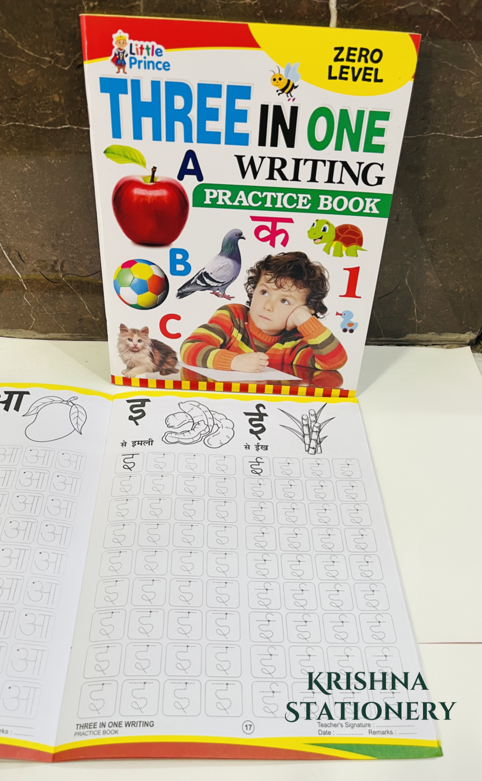 Three in One Writing Book