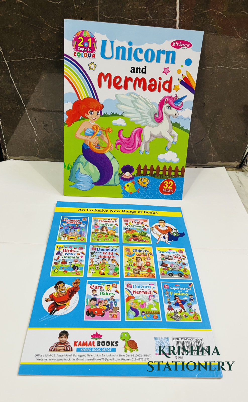 Mix Set of Coloring books (Pack of 10)