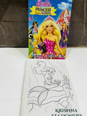 Coloring Book with Stickers Big (Pack of 10)