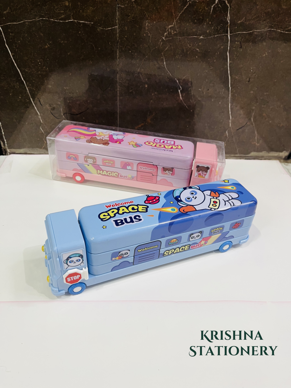 Metal Big Engine Pencil Box