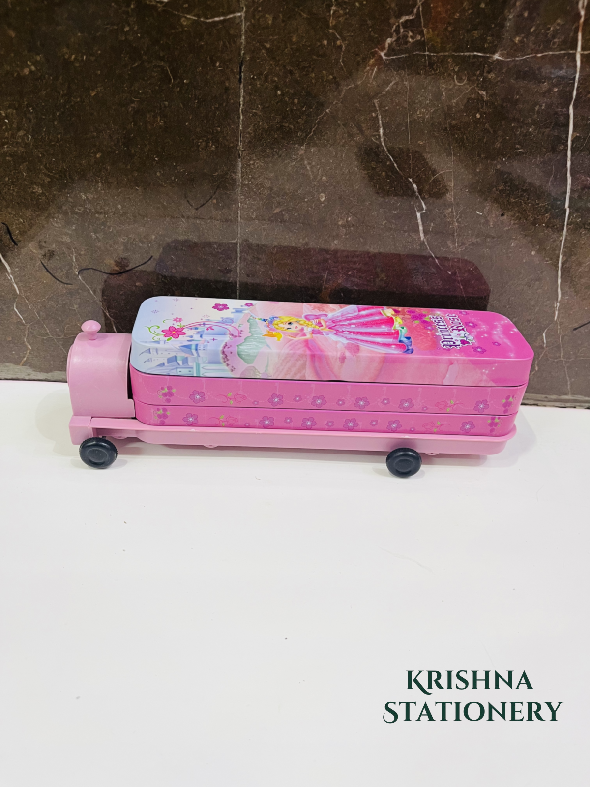 Metal Engine Pencil Box
