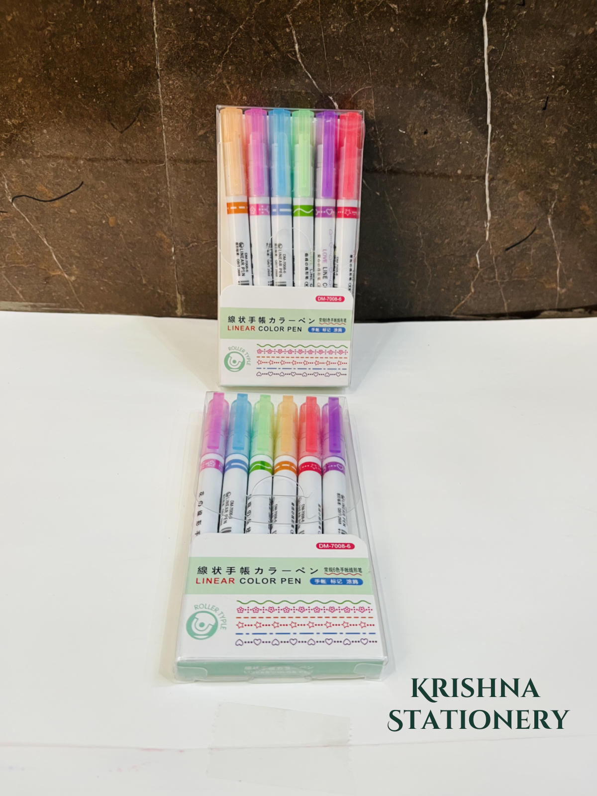 Liner Color Pen - Pack of 6