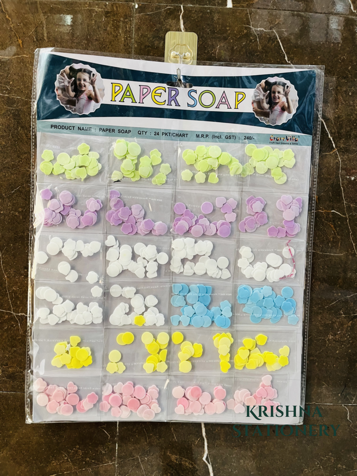 Paper Soap Patta
