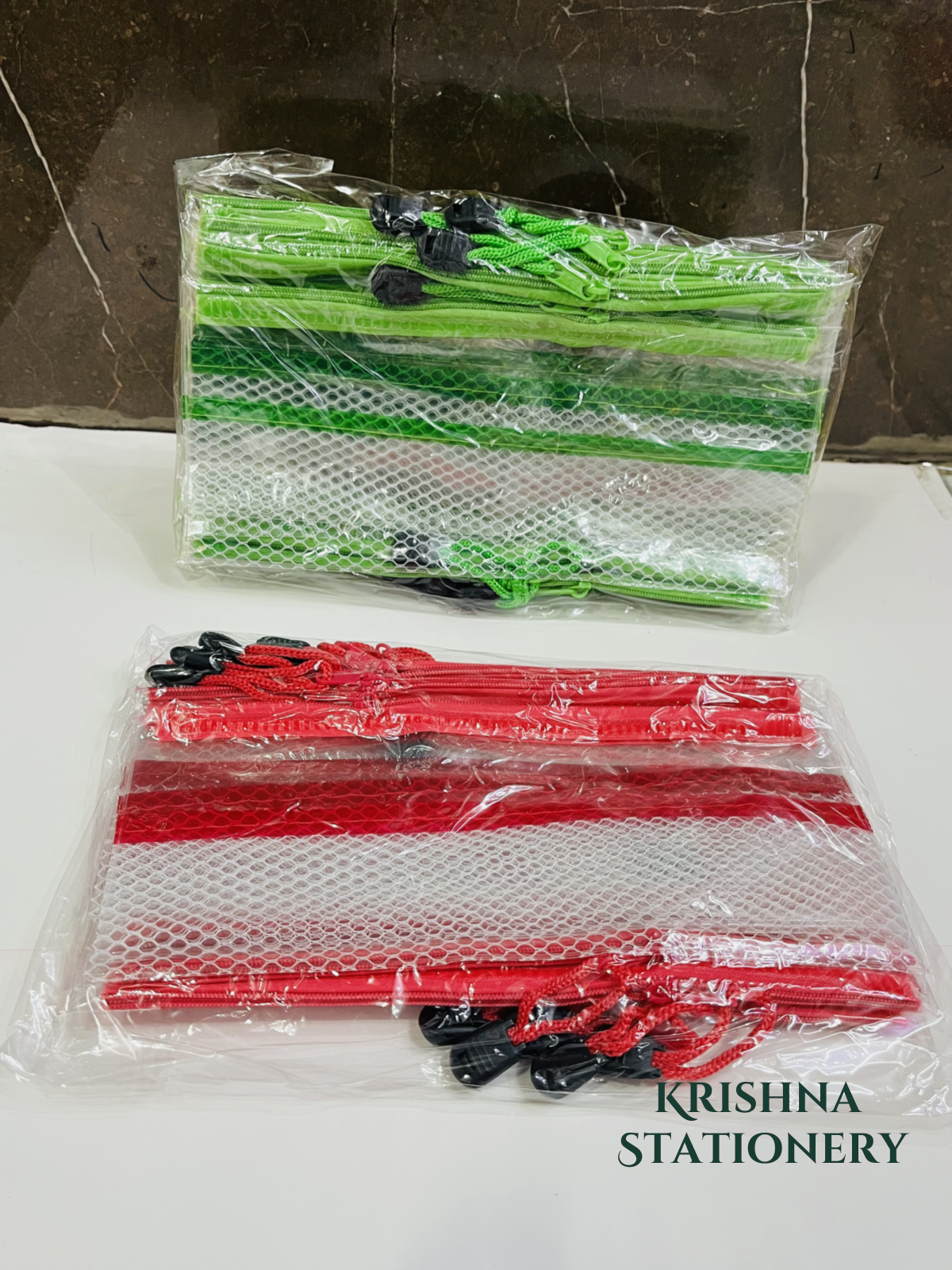 Transparent Pouch (Pack of 12)