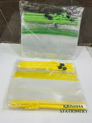 Transparent Medium Big Pouch (Pack of 12)