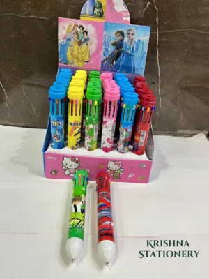 10 Refill Colorful Pens